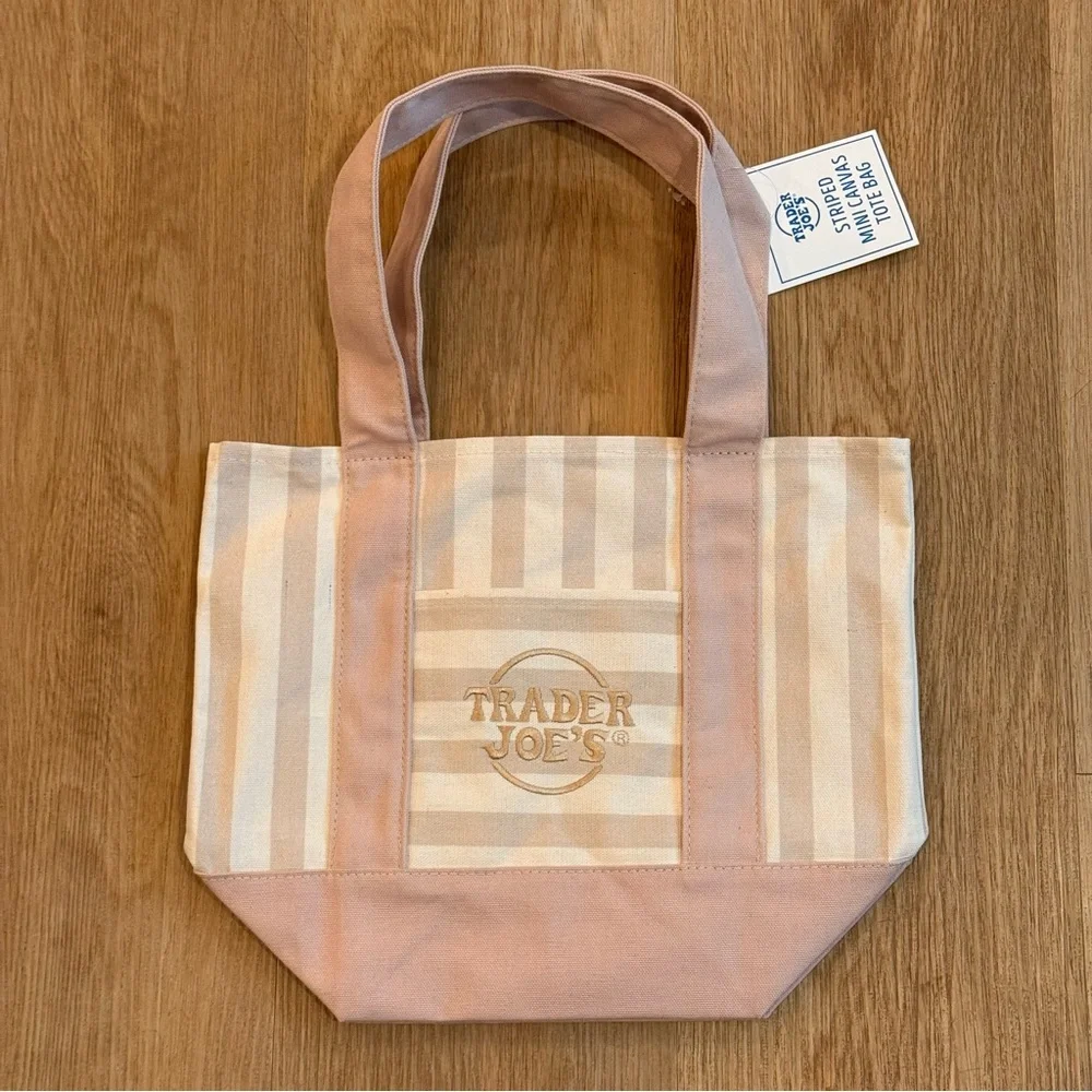 Trader Joe’s Mini Striped Tote - Picture 1 of 1